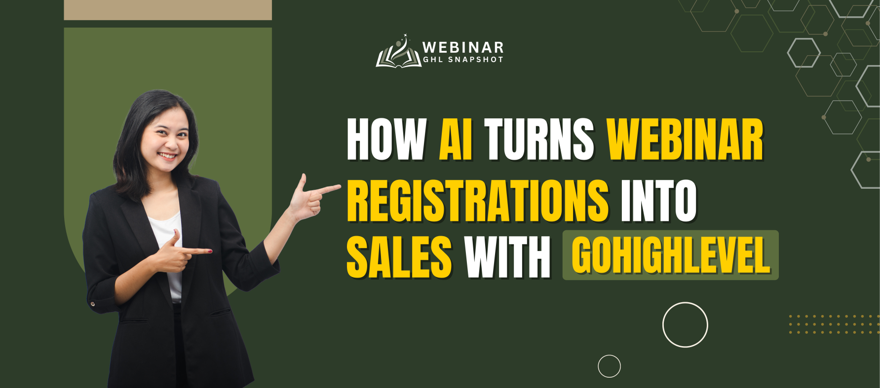 How AI Turns Webinar Registrations into Sales with GoHighLevel